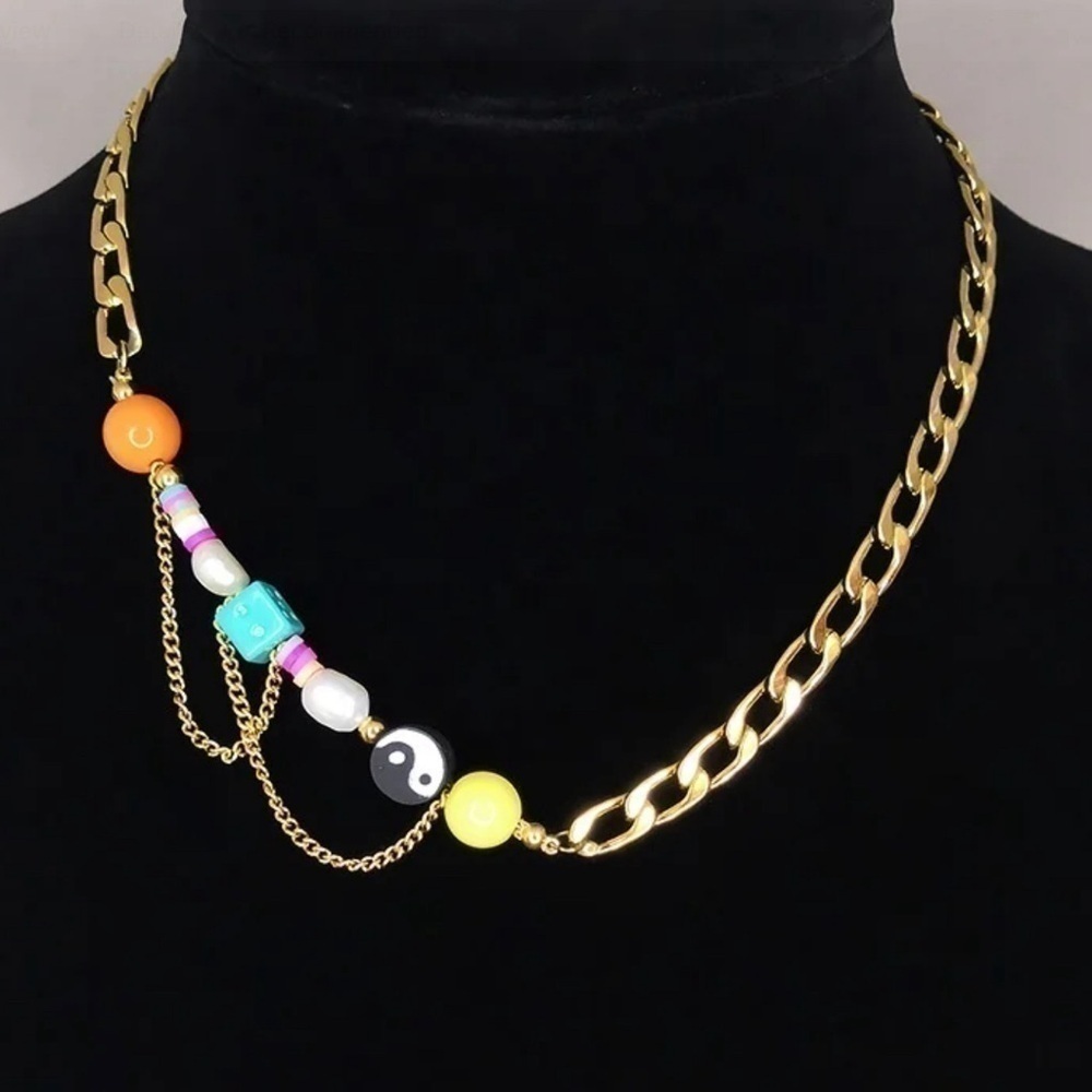 NEW - Charm‎ Gold Fashion Necklace